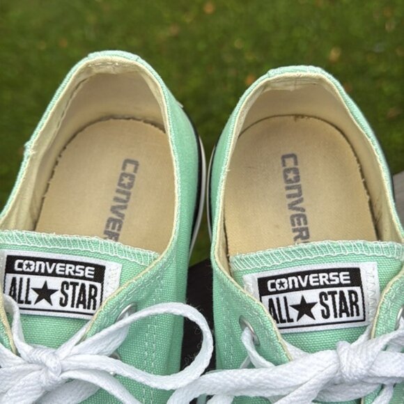 Converse All Star Chuck Taylor’s (Women’s13) (Ocean Mint/White) (Men's:11) - Picture 10 of 12